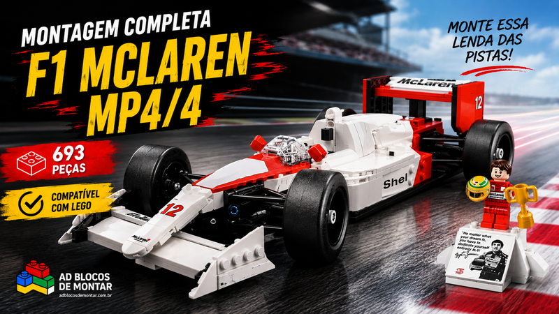 F1 Mclaren MP4 Icons Ayrton Senna