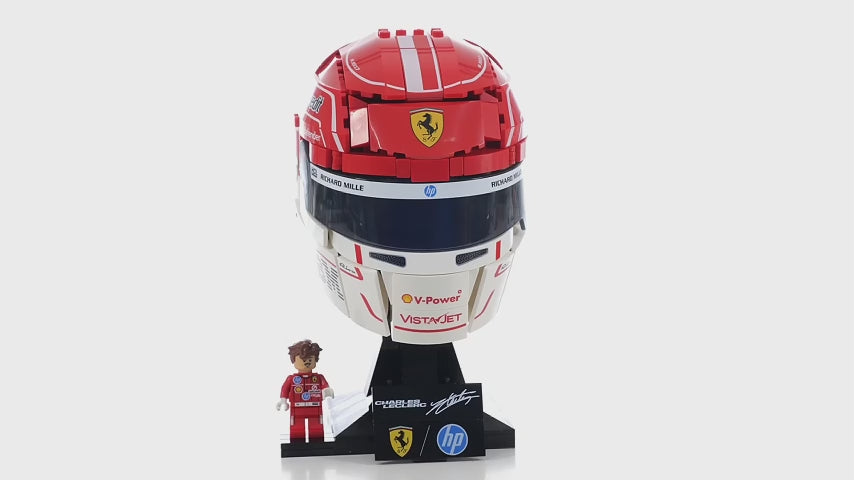 Capacete Scuderia Ferrari Charles Leclerc | 886 peças