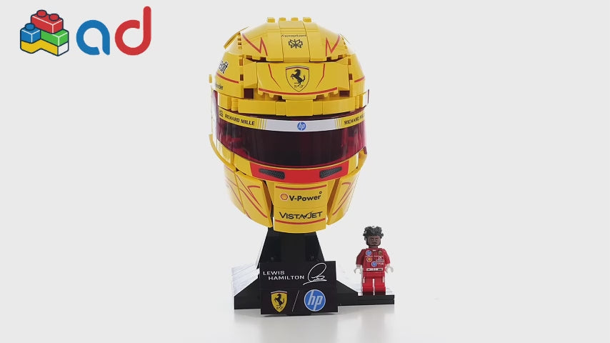 Capacete Scuderia Ferrari Lewis Hamilton | 884 peças